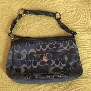 Blue Coach Purse